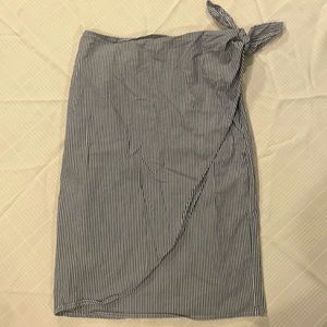 Chaps Wraparound Skirt Size 6